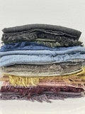 100% Natural Soft Cotton Scarf, Lightweight Pure Cotton Scarves, Cotton Scarf for Women & Men, Personalized Scarf Gift, Pick 3 For Discount