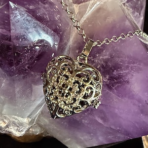 Victorian Heart Caged Version - Blood Vial Jewelry Kit - Perfect for Weddings, Friends, Lovers, Rituals- Bloodvials