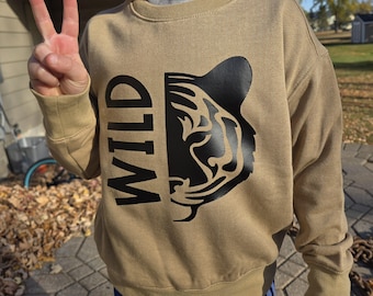 Wild Tiger Crewneck Sweatshirt