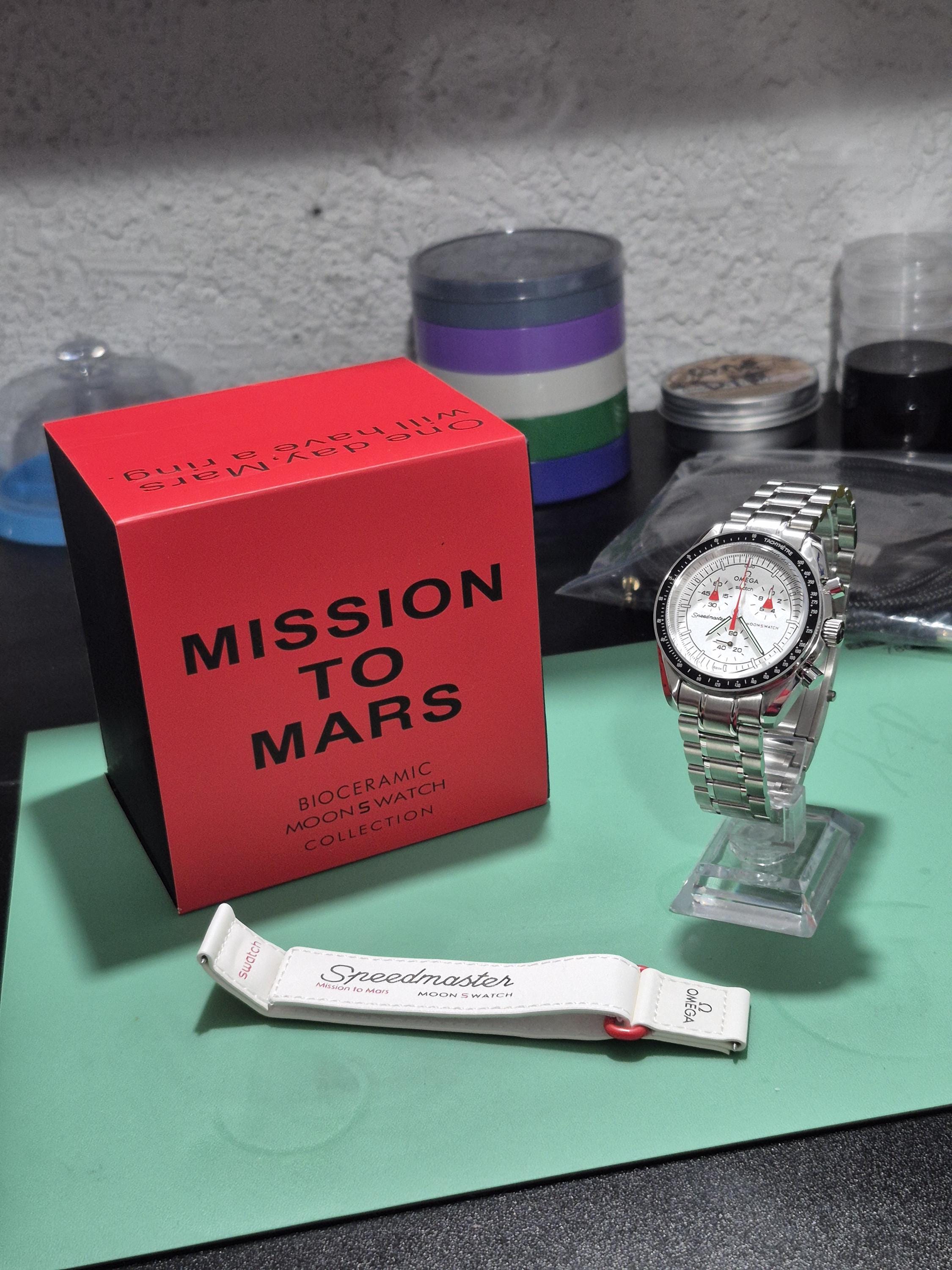 Omega moon swatch case - Etsy 日本 【正規品カスタム】OMEGA×Swatch