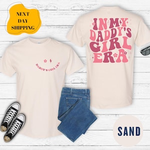 In My Daddy&#39;s Girl Era Baby Onesie, Daddy And Me Toddler Shirt, Gift For Daughter, Baby Girl Outfit, Baby Shower Gifts, Father Daughter Gift
