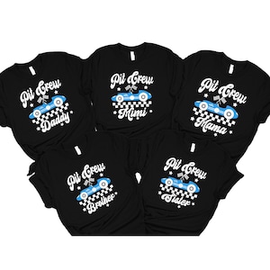 Two Fast Pit Crew Birthday Shirt, Car Race Birthday Shirt, Two Fast 2nd Birthday Shirt, Birthday Boy Shirt, Family First Birthday Party Tee