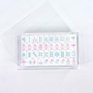 Mahjong Arcylic Box
