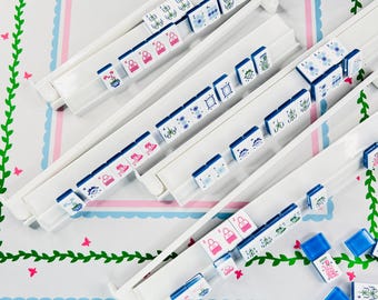 Portaoggetti in acrilico per Mahjong
