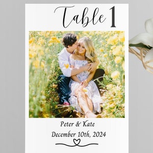 Wedding Table Numbers Template Photo Table Numbers Wedding Table Number Cards Reception Table Numbers Minimalist Table Card Numbers Template