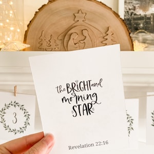 25 Names of Christ from Bible {Christmas Advent} Wreath Style 1