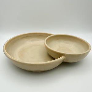 Handmade ceramic dip bowl, olive bowl, snack bowl, serving dish, small chip and dip bowl