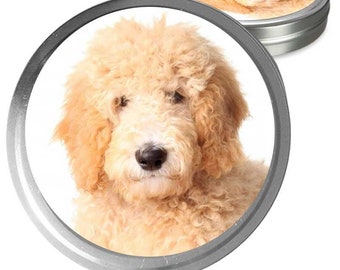 Goldendoodle Essentials Combo Care Kit for Dry Dog Noses, Rough Paws and Minor Skin Irritations Presented in Storage/Gift Tin