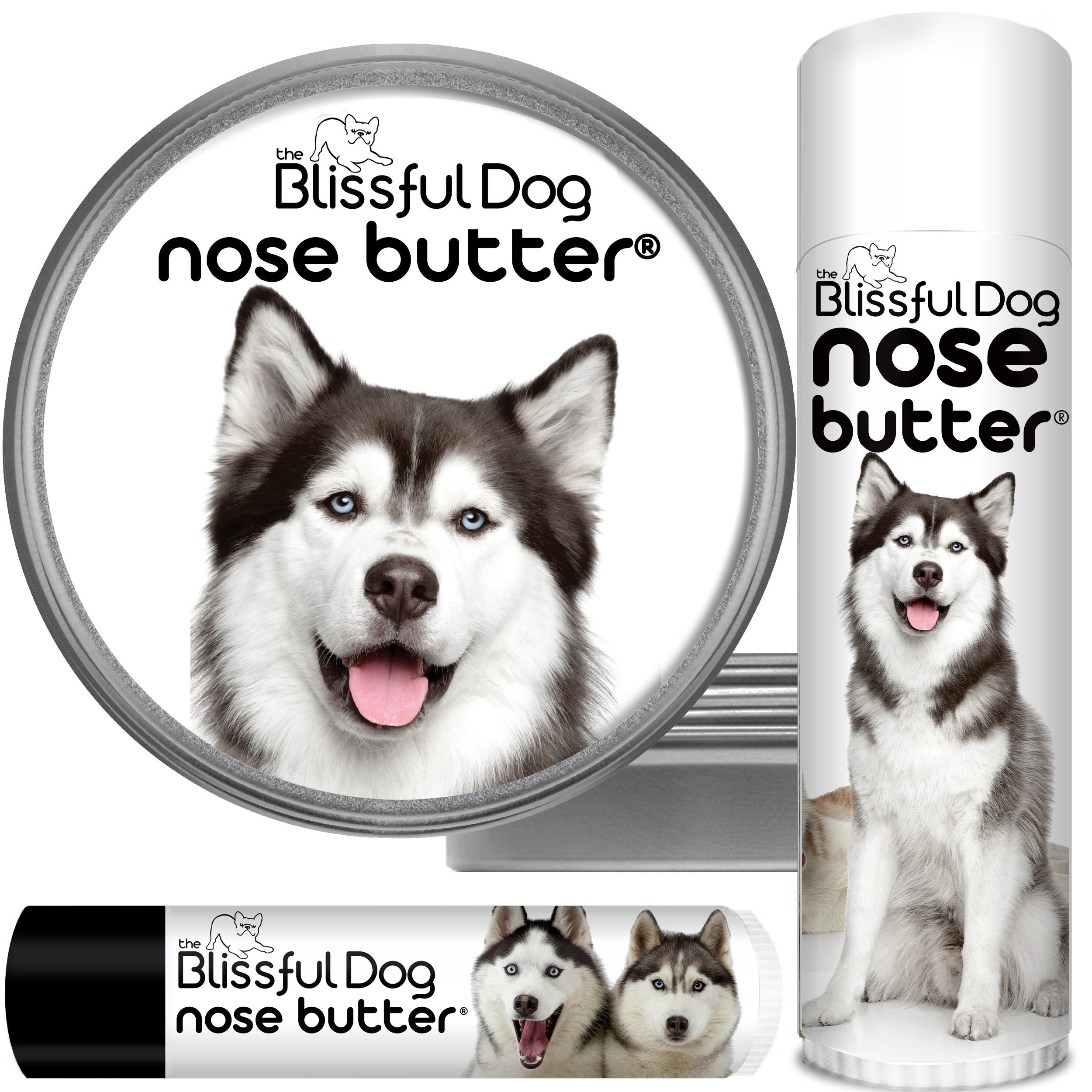 Siberian Husky Nose Butter® Handcrafted in Minnesota Using picture pic