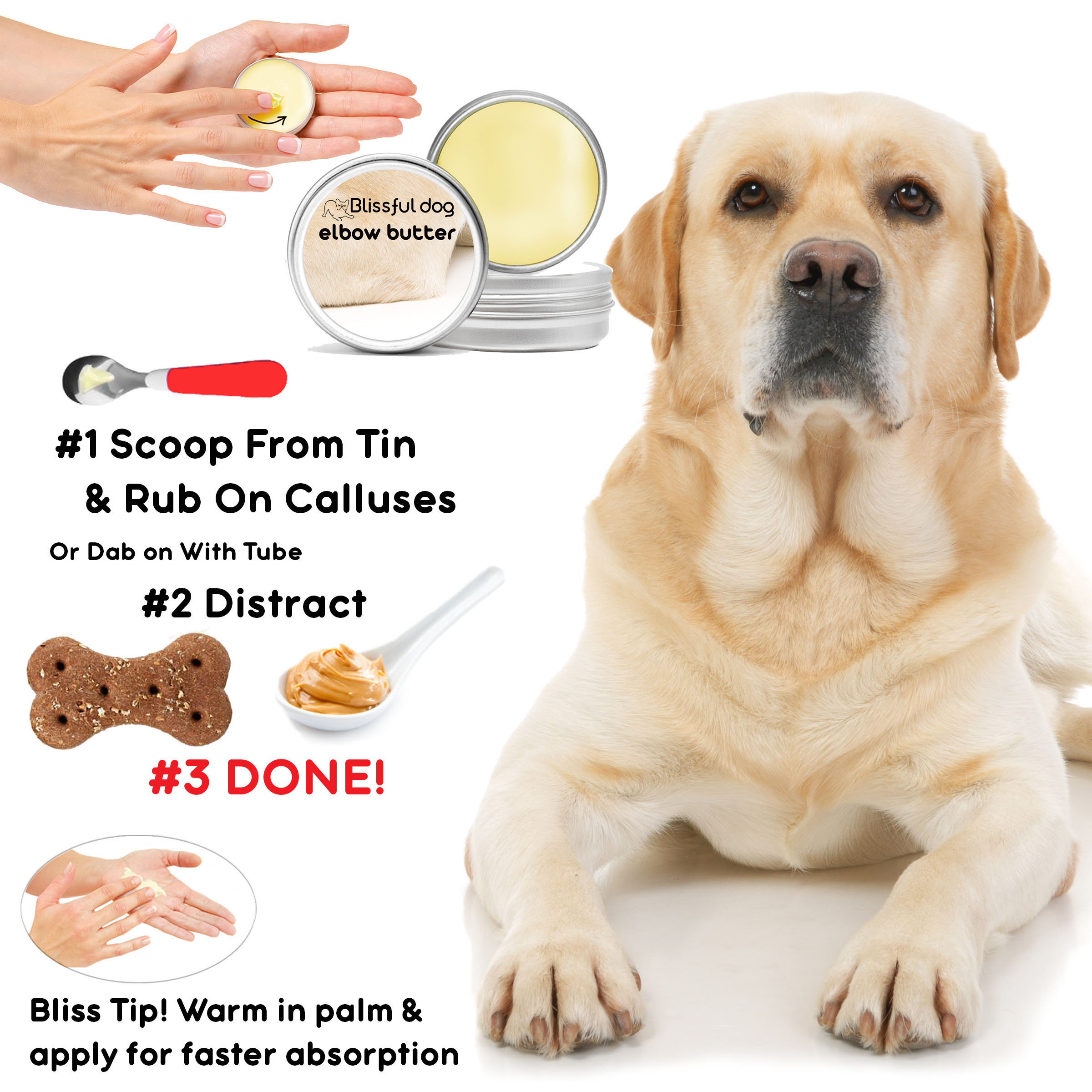 Diy dog elbow butter sale