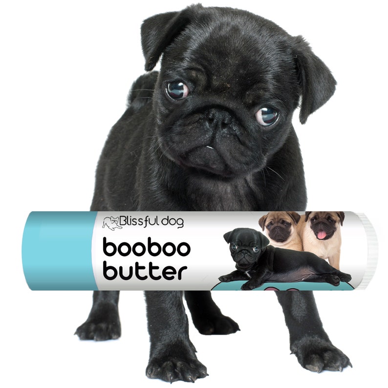 Pug Nose to Toes Tube Combo for Dry Noses, Rough Paws, Elbow Calluses and Itchy Skin Irritations. Try 4 Products with 3 Pug Labels image 3