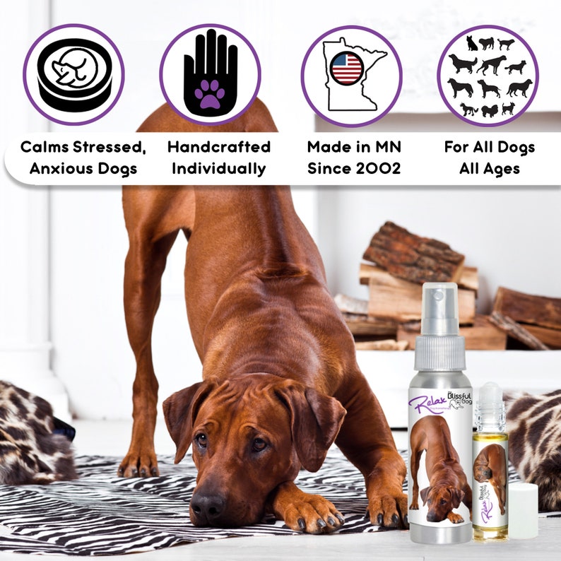 Rhodesian Ridgeback Relax Hund Aromatherapie RollOn &amp; Spray Etsy