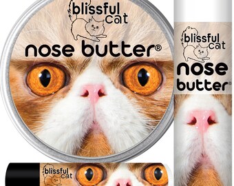 The Blissful Cat Cat Nose Butter Handcrafted in Minnesota Using All Natural Balm for Rough Dry Irritated Chapped Cat Noses Etsy
