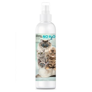 The Blissful Cat NO H20 Spray Cat Shampoo For In A Hurry Time Crunch, Seniors, On-the-Go, Don't Wanna Get Wet Cat Bathing image 10