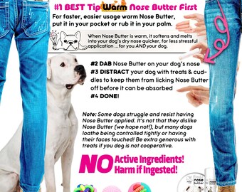 Dogo Argentino Nose Butter® Handcrafted All Natural Balm for