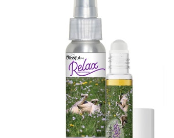 Greyhound Relax Dog Aromatherapy Roll-On & Spray for Thunderstorm Fears, Fireworks, Separation Anxiety, Travel or Stress