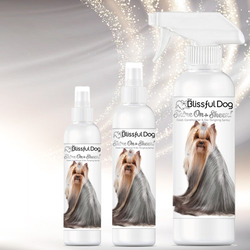 Blissfully Clean Dogs SHINEON SHEEN Dog Coat Spray Leavein Etsy