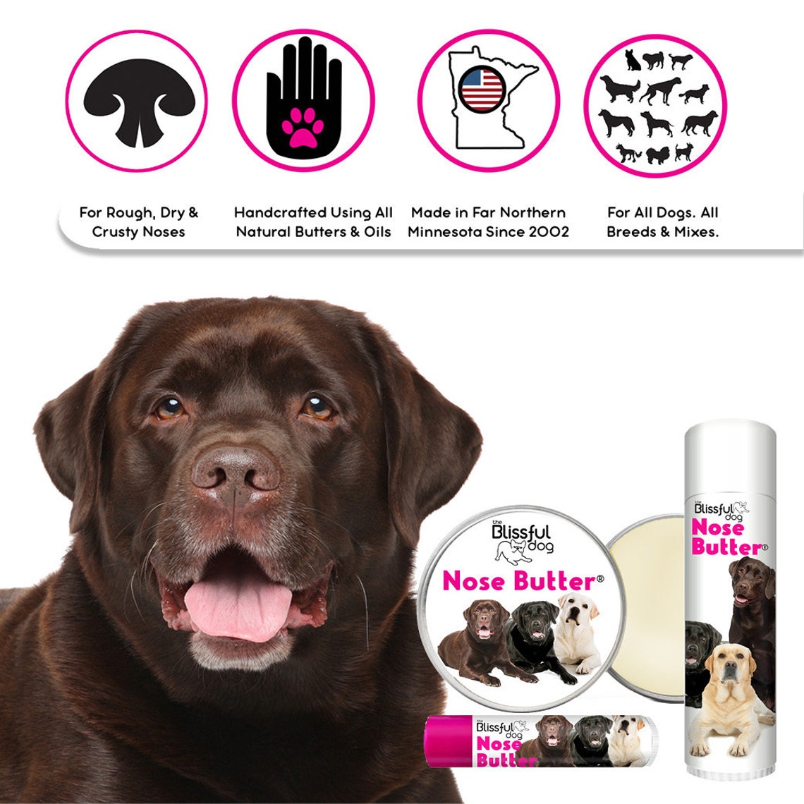 Labrador Retriever Essential Care Combo Handcrafted Balms for Etsy