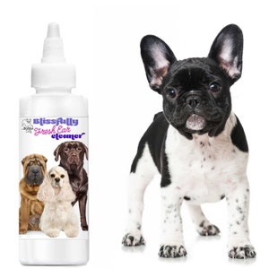The Blissful Dog Blissfully Fresh Ear Cleaner in EZ Squirt Bottle Keep Your Dog Smelling Blissful With Ear Cleaning 4, 8 & 16 oz bottle image 2
