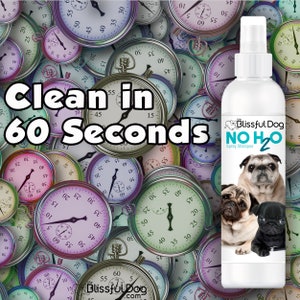 The Blissful Dog NO H20 Spray Dog Shampoo - Puppies, Seniors & For In A Hurry, Traveling, Competitions, Don&#39;t Wanna Get Wet Dog Bathing