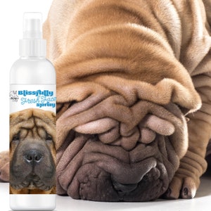 Chinese Shar-Pei Blissfully Fresh Flat Face Wash for Your Shar-Pei's Face | Cleans & Refreshes Your Dog's Facial Folds, Nose Wrinkle+