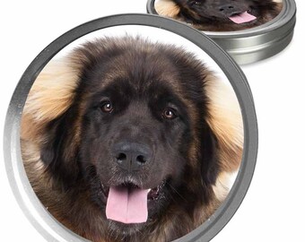 Leonberger Essentials Combo Care Kit for Dry Dog Noses, Rough Paws and Minor Skin Irritations Presented in Storage/Gift Tin