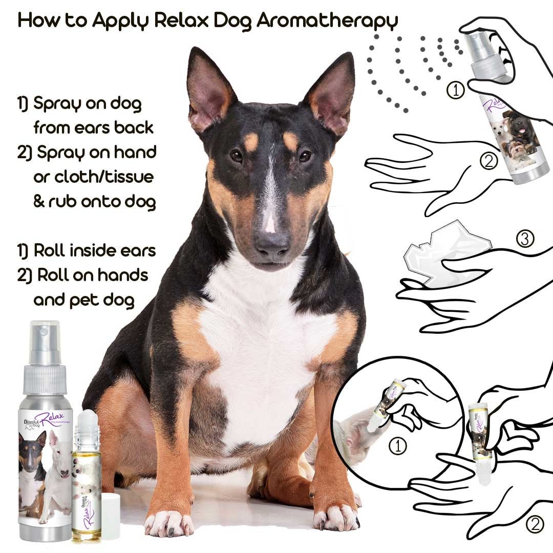 Bull Terrier Relax Hund Aromatherapie RollOn &amp; Spray für Etsy
