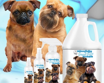 Brussels Griffon Blissfully Fresh Face Wash for Your Griff's Face | Cleans & Refreshes Your Dog's Beard, Facial Folds, Nose Wrinkle+