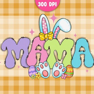 Easter Mama Bunny Coquette Png, Mama Easter png, Easter png, Coquette Easter png, Mama Png, Easter shirt design png, Bunny Png, easter bunny