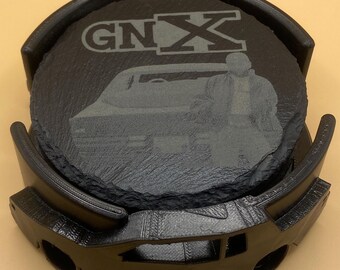 GNX Coaster Set: Kendrick Lamar Album Inspired, Buick Grand National Holder