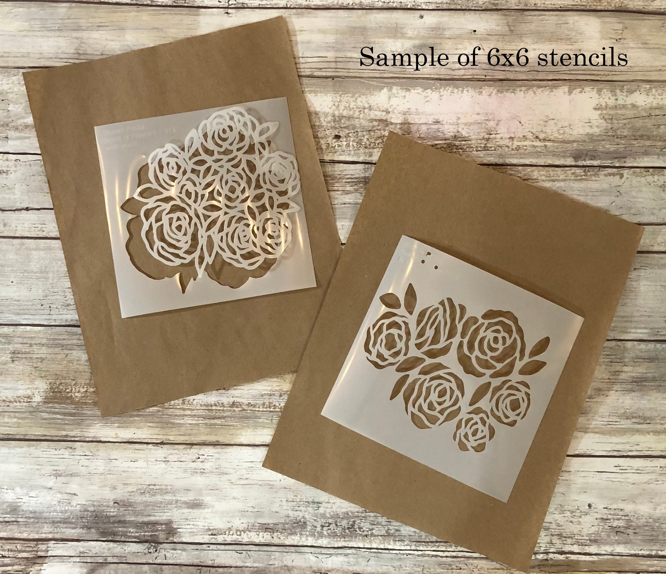 6x6 Stencil Wonky Honeycomb Stencil – Ken Oliver Crafts