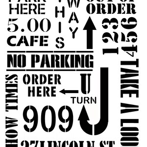 Urban Design 8 x 10 stencils, knutselen, bakken, kaarten maken, planners, kinderen,