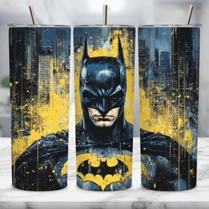 Superhero Comic Book Tumbler Wrap: 20oz PNG Sublimation (Digital Download)