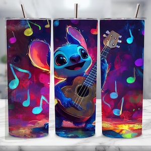 Blue Alien Tumbler, Alien Tumbler Wrap, UFO Tumbler Wrap, 20oz Tumbler Wrap, Sublimation Design, Digital Download, Alien PNG, Tumbler PNG
