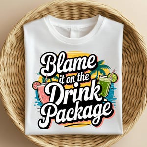 Culpe o pacote de bebidas PNG, Cruzeiro Png, Férias Png, Cruzeiro Engraçado, Bebida de Verão, Vida de Verão, Designs de Sublimação, Download Digital