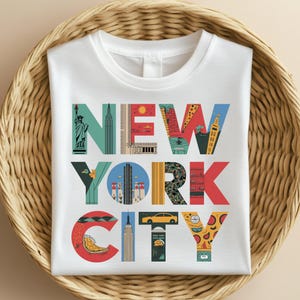 NEW YORK City Png, Sublimation New York, Sublimation Design, New York t-shirt, Commercial Use, Digital Download, T-Shirt Designs, Png Files