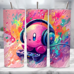 Gamer Tumbler Wrap PNG, Video Game Tumbler Sublimation, Gaming Cup Wrap for Boys, Controller Tumbler Design, Geek Gift for Him, Png File