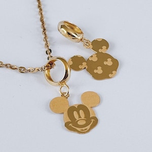 Massive 10K Gold Zauberhafte Traumfänger Kette, 10K Gold Glitzer