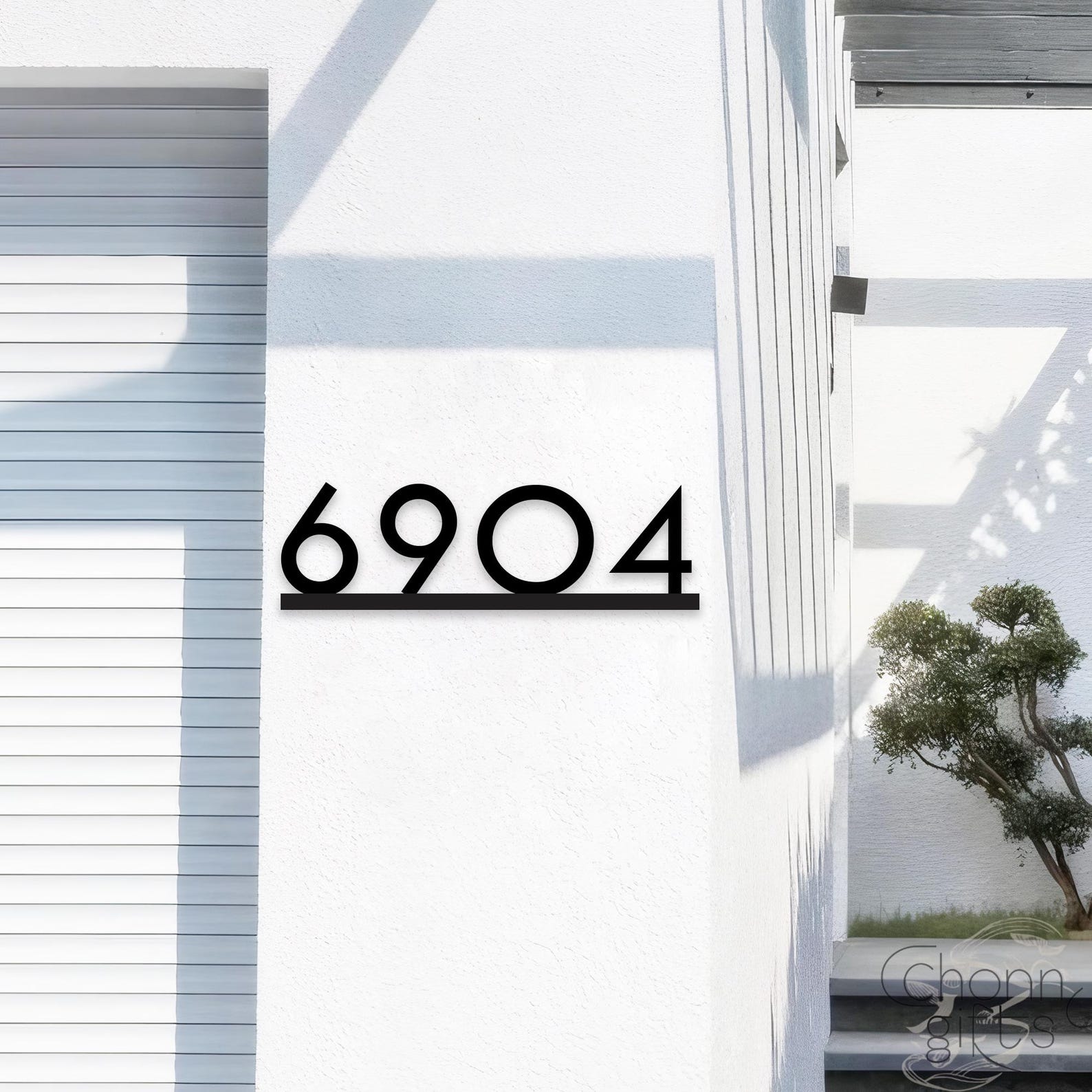Metal Address Sign,room Number,custom Metal Sign,modern House Numbers ...