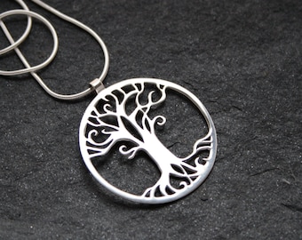 Tree of Life Handmade Silver Pendant