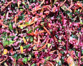 SEASONAL VEGETABLE Freeze Dried Bird Chop