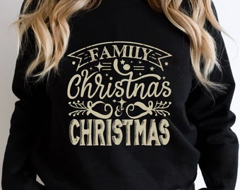 Family Christmas Funny Design, Digital download