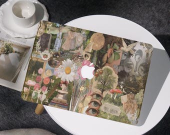 Fairy Garden Collage Cover Case For MacBook Air 13/15, MacBook Pro 13/14/15/16, MacBook 12' A2338, A2681, A2337, for Apple Laptop 2025