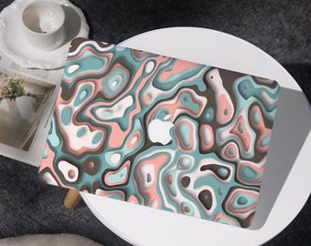 Artistic Swirls Cover Case For MacBook Air 11/13/15, MacBook Pro 13/14/15/16, MacBook 12' A2338, A2681, A2337, for Apple Laptop 2025