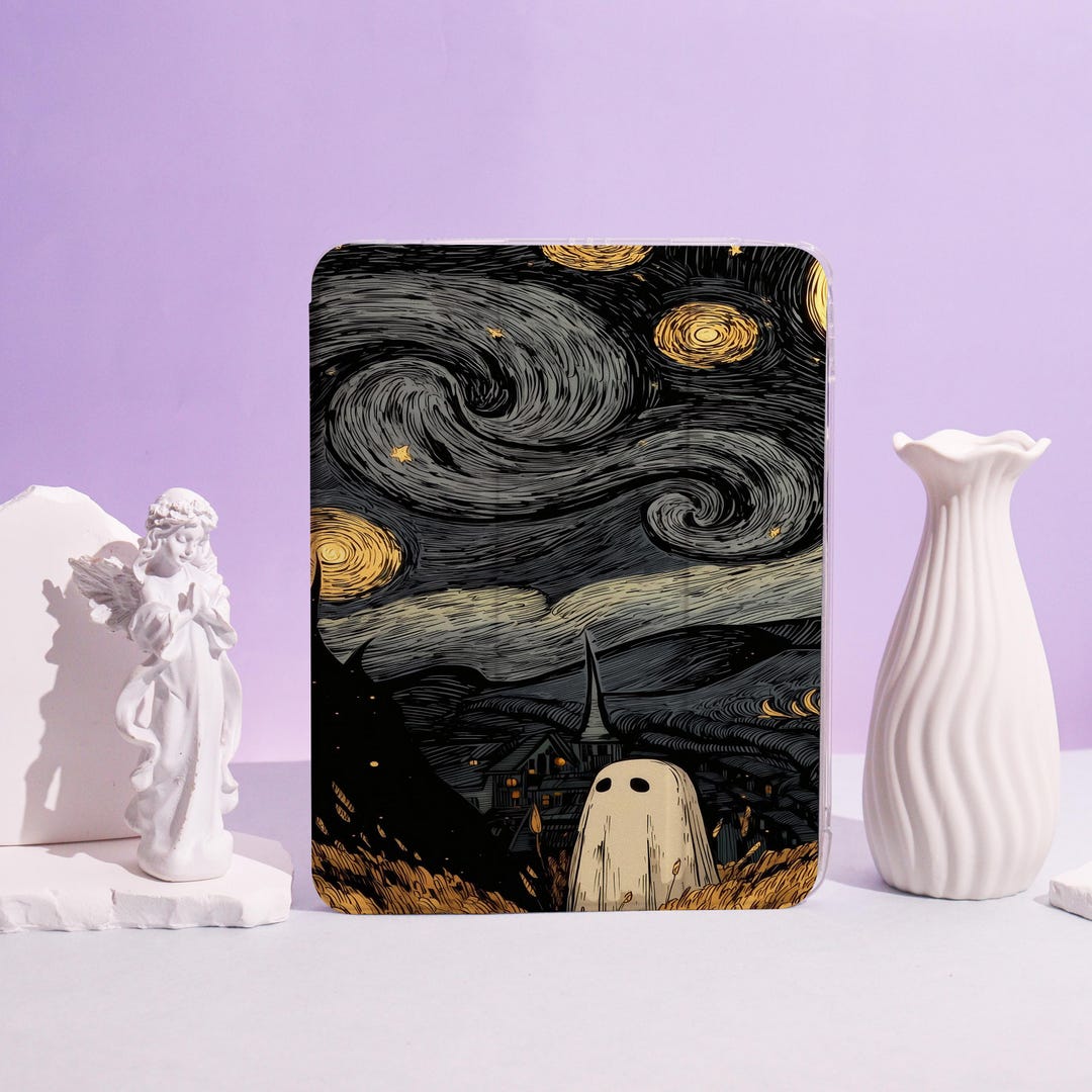 Starry Night Ghost Cover Case for Apple iPad Air 2 3 4 iPad Pro 11 iPad ...