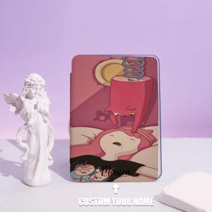 Funda personalizada con dibujos animados para Kindle Paperwhite 12.º (2024) de 7 pulgadas y Kindle 11.º (Colorsoft). Un regalo para amantes de la lectura.