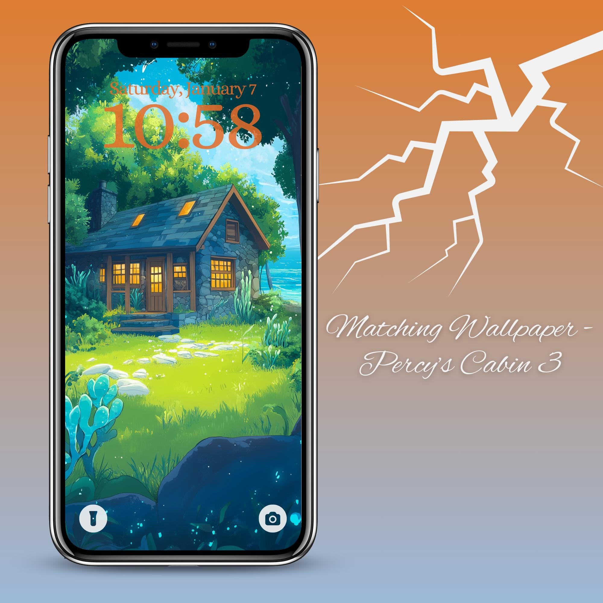 Percy Jackson Phone Bookshelf Background - Thumbnail 3