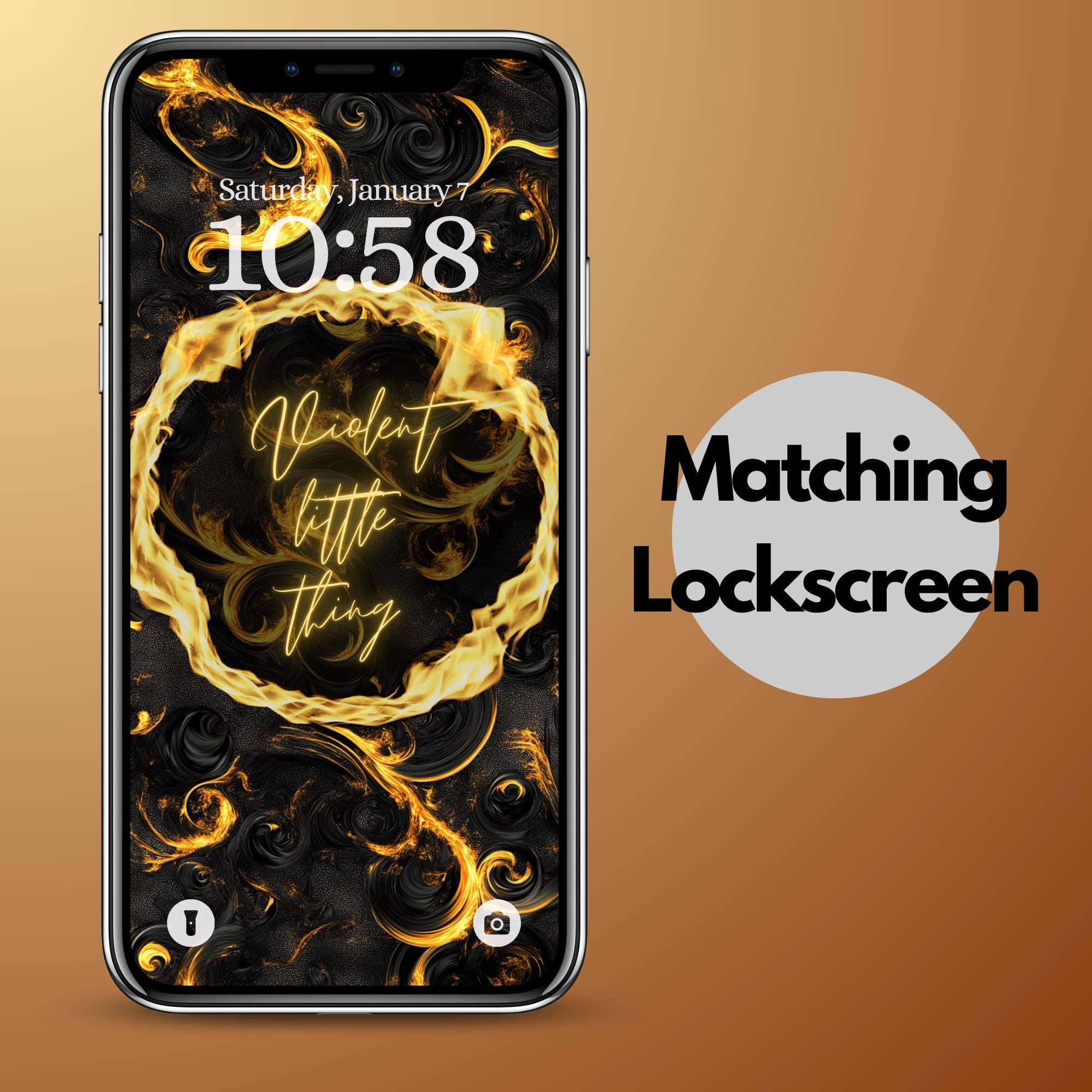 Fourth Wing iPhone Bookshelf Backgrounds and Matching Book Quote Lockscreen - Thumbnail 4