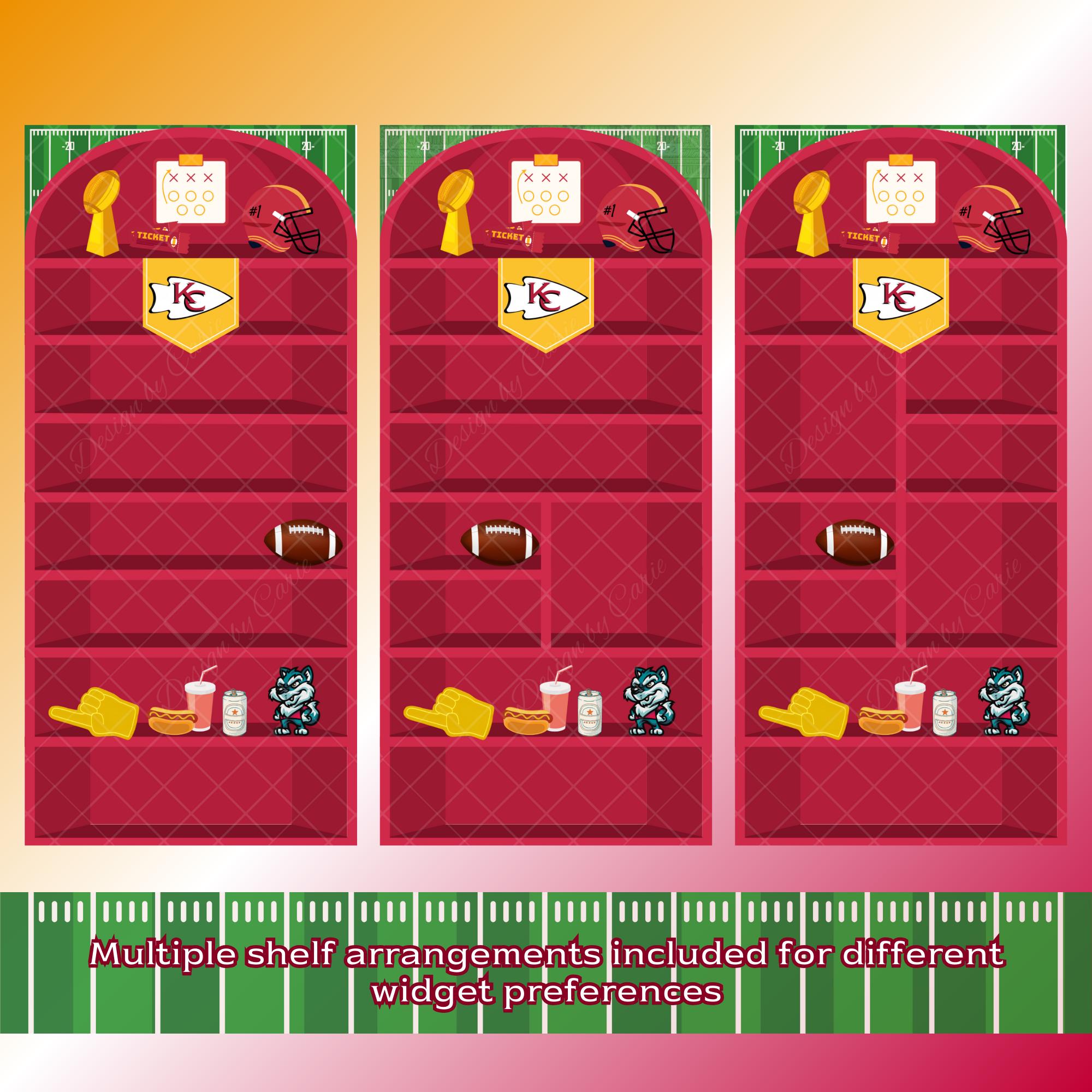 KC Chiefs iPhone Bookshelf Backgrounds - Thumbnail 3