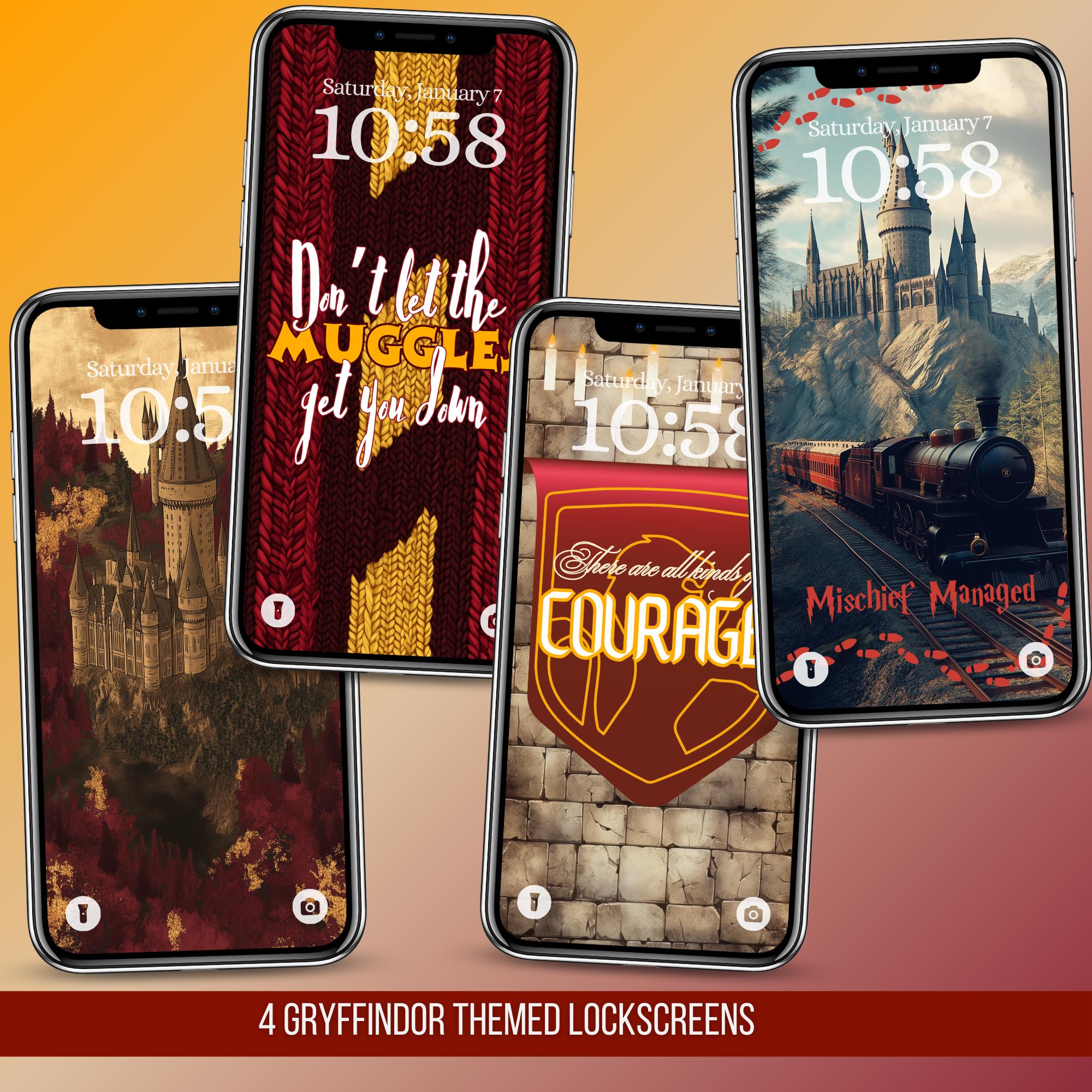 Harry Potter Wallpaper Set for iPhone and Android - Featuring Favorite Book Quotes - Thumbnail 2